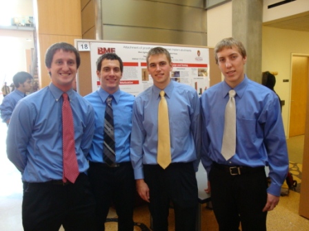 From left to right: Paul Fossum, Nick Shiley, Marc Egeland, Nick Thate