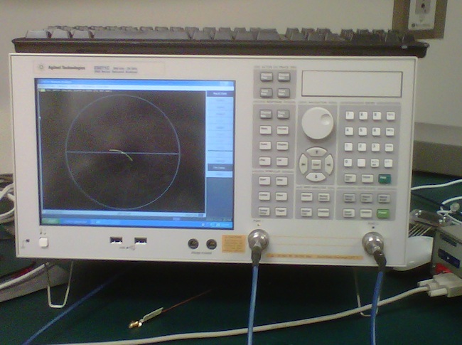 Agilent Technologies® E50701C ENA Series Network Analyzer was used to measure dielectric properties.