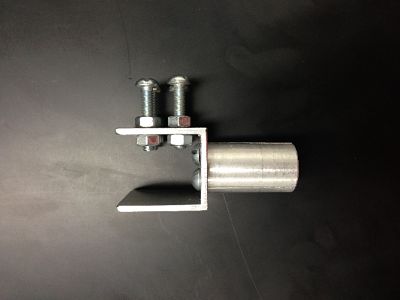 Bone holder used to hold bone sample during torque testing for screw removal and stripping.