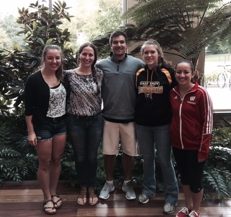 Team Members From Left to Right- Kathryn Schwarz, Lisa Wendt, Caius Castro, Madelyn Goeland, Jennifer Rich