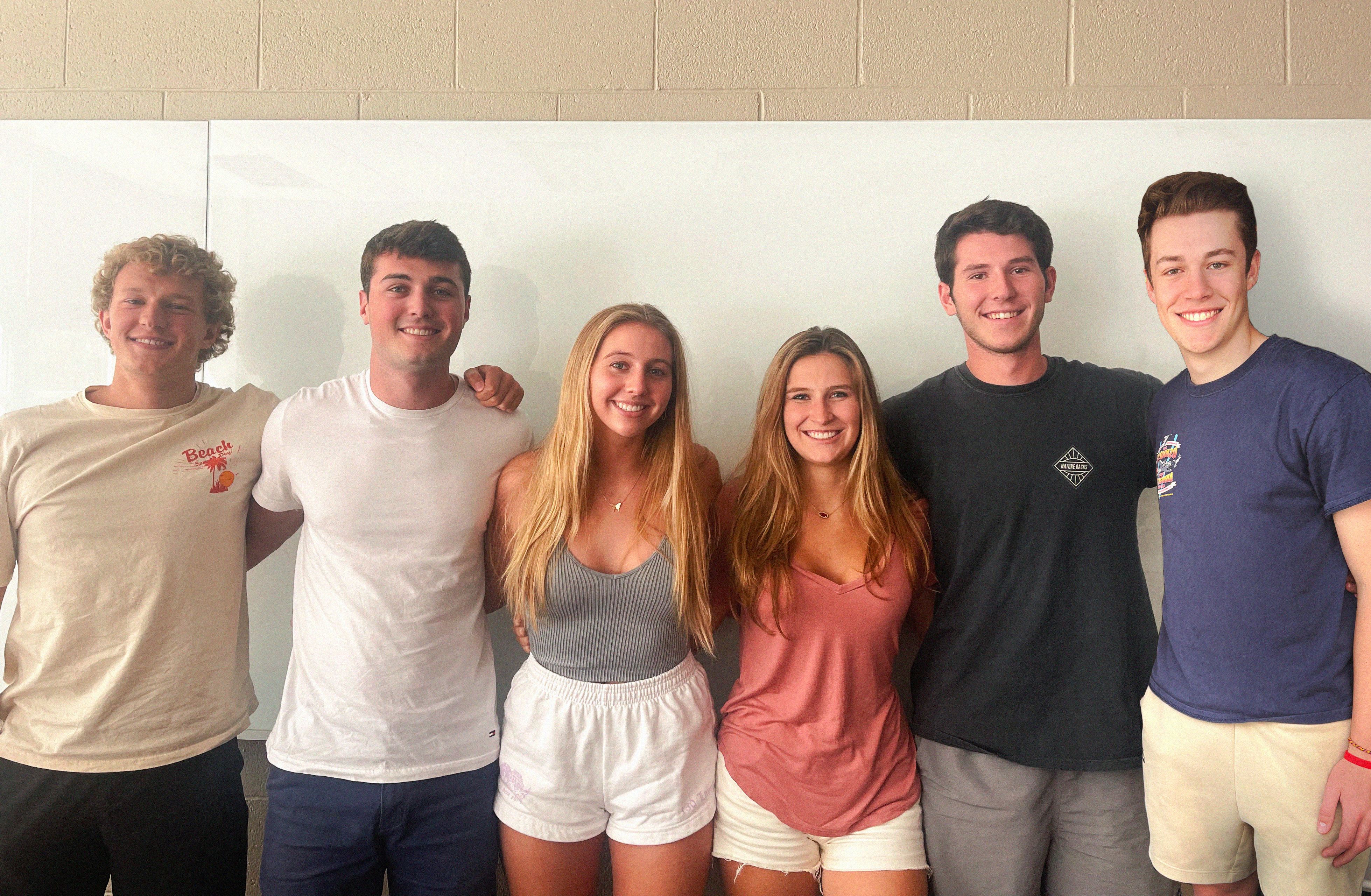 Our team (from left to right): Caelen Nickel (BPAG), Colin Fessenden (Co-BWIG), Eva Coughlin (Communicator), Jenna Krause (Team Leader), Tevis Linser (BSAC), Tommy Kriewaldt (Co-BWIG)