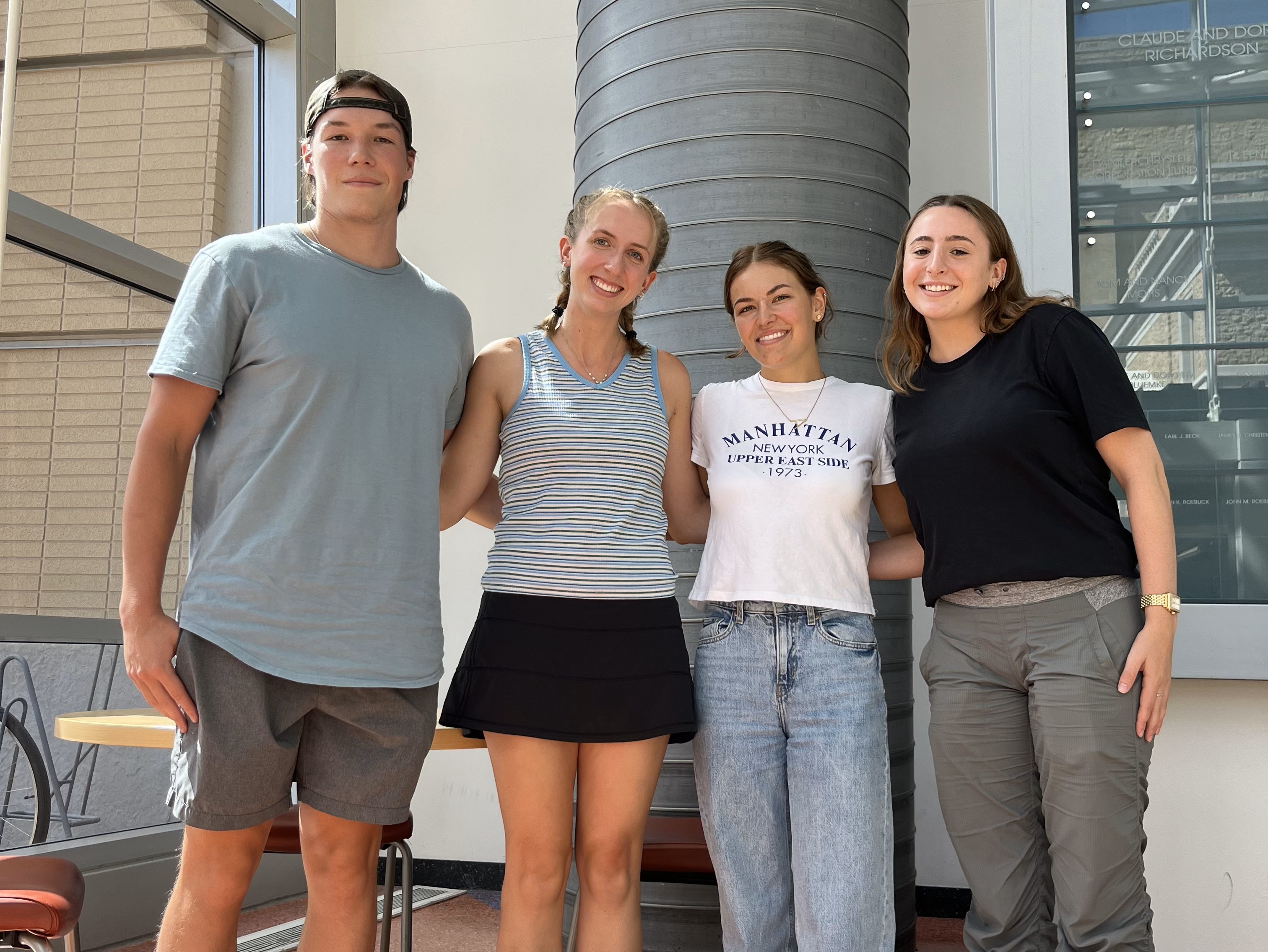 The Team: Sam Christopherson, Jenna Sorenson, Ava Lanczy, Katherine Kafkis,