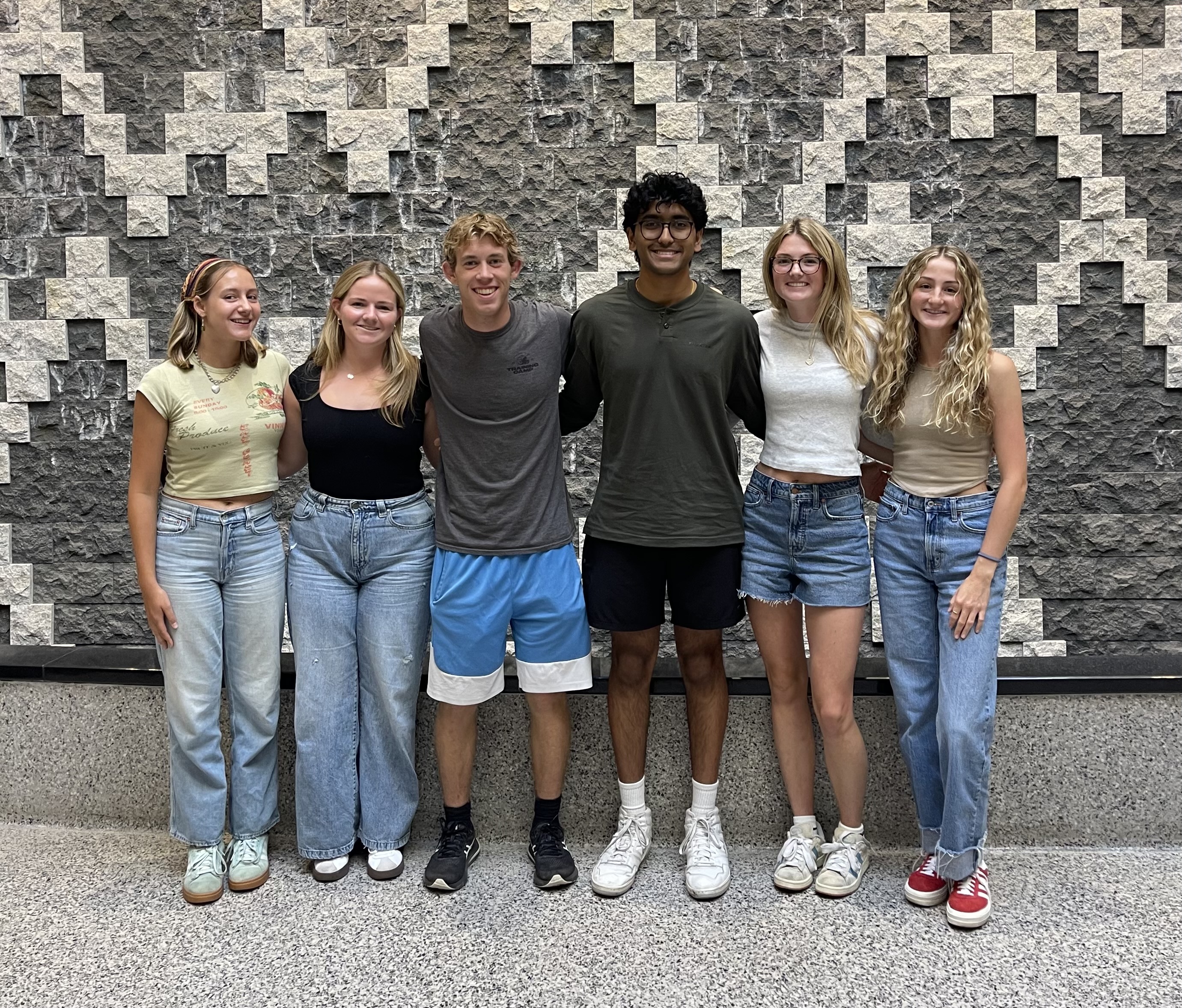 Lydia Miller, Carly Villa, Aksel Bresin, Sudhindra Chavadam, Caroline Davis, Sadie Rowe