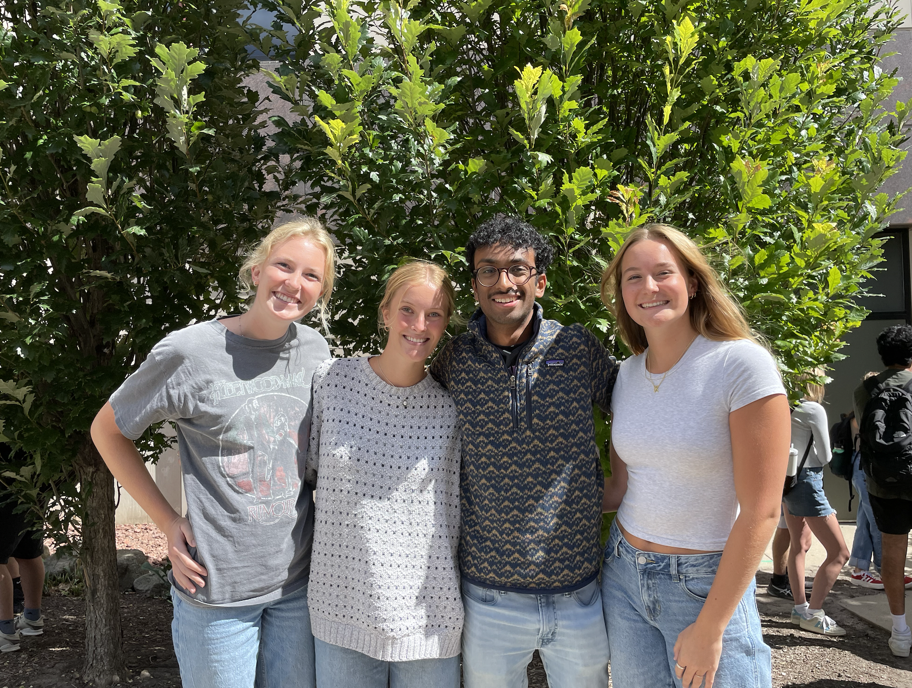 Ella Eklund, Molly Wilhelmson, Neel Srinivasan, Kate Briesemeister