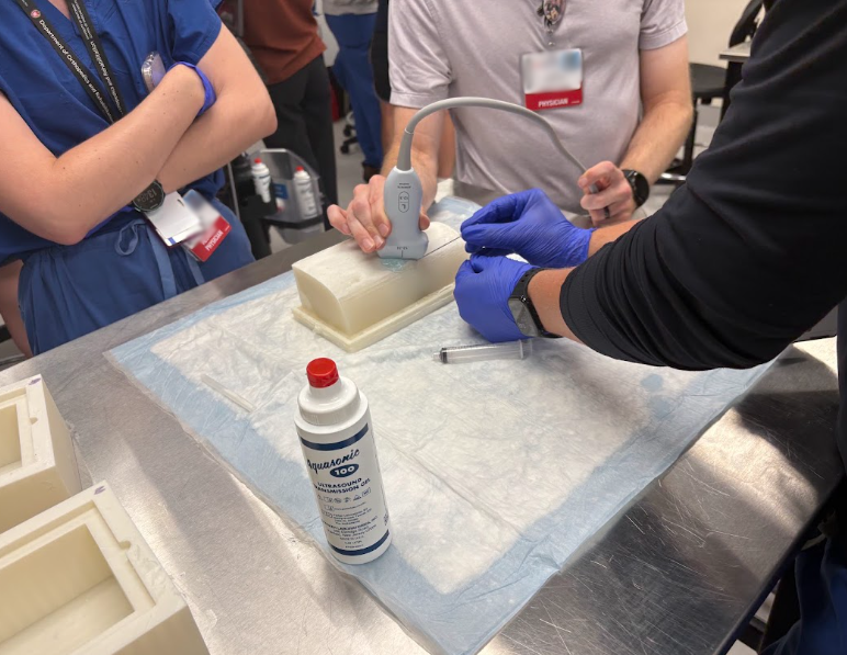Surgical skills session