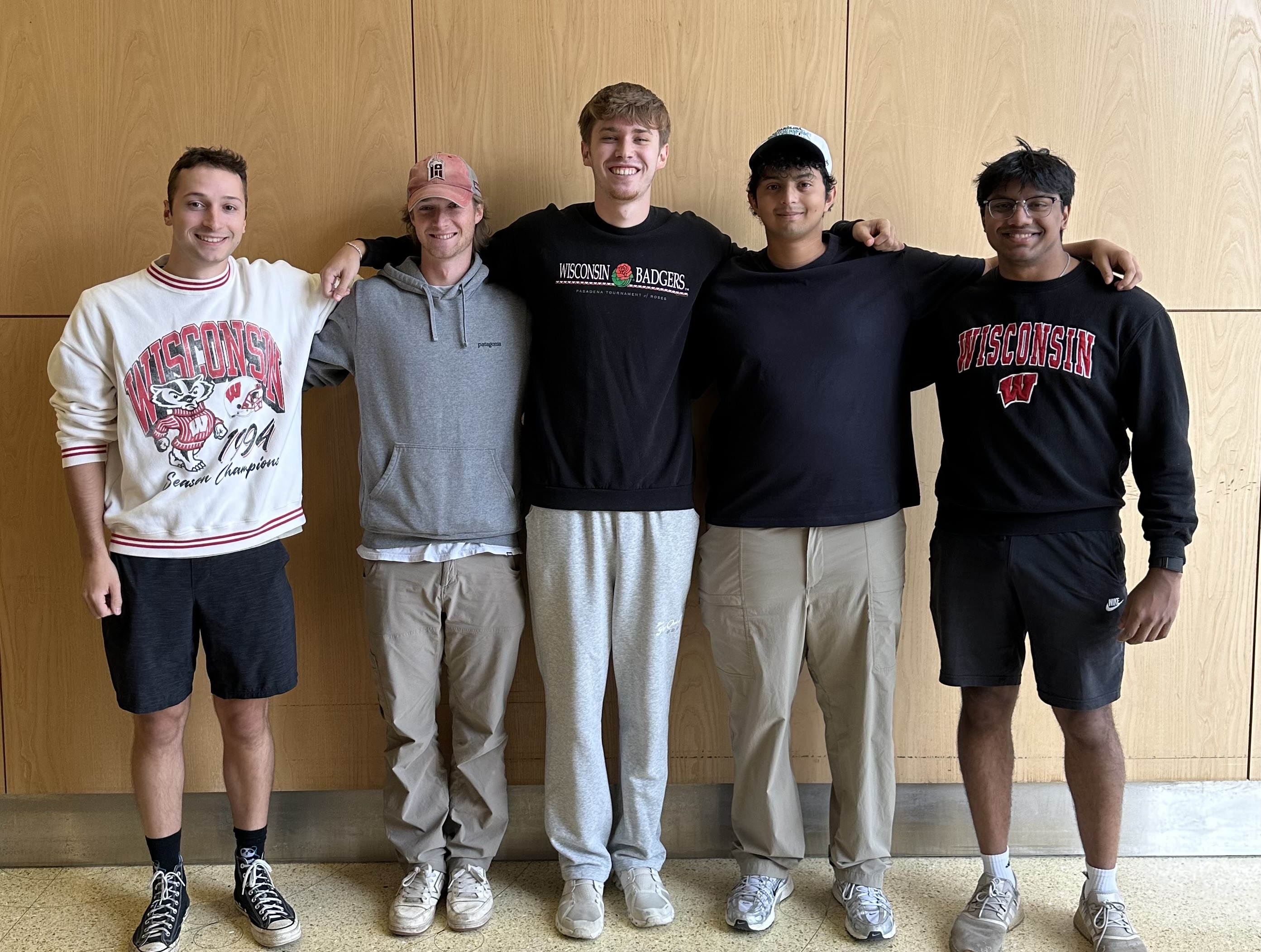 Sawyer Bussey, James Briggs, Gannon Huebner, Druv Srinivasan, Jaden Badhwa