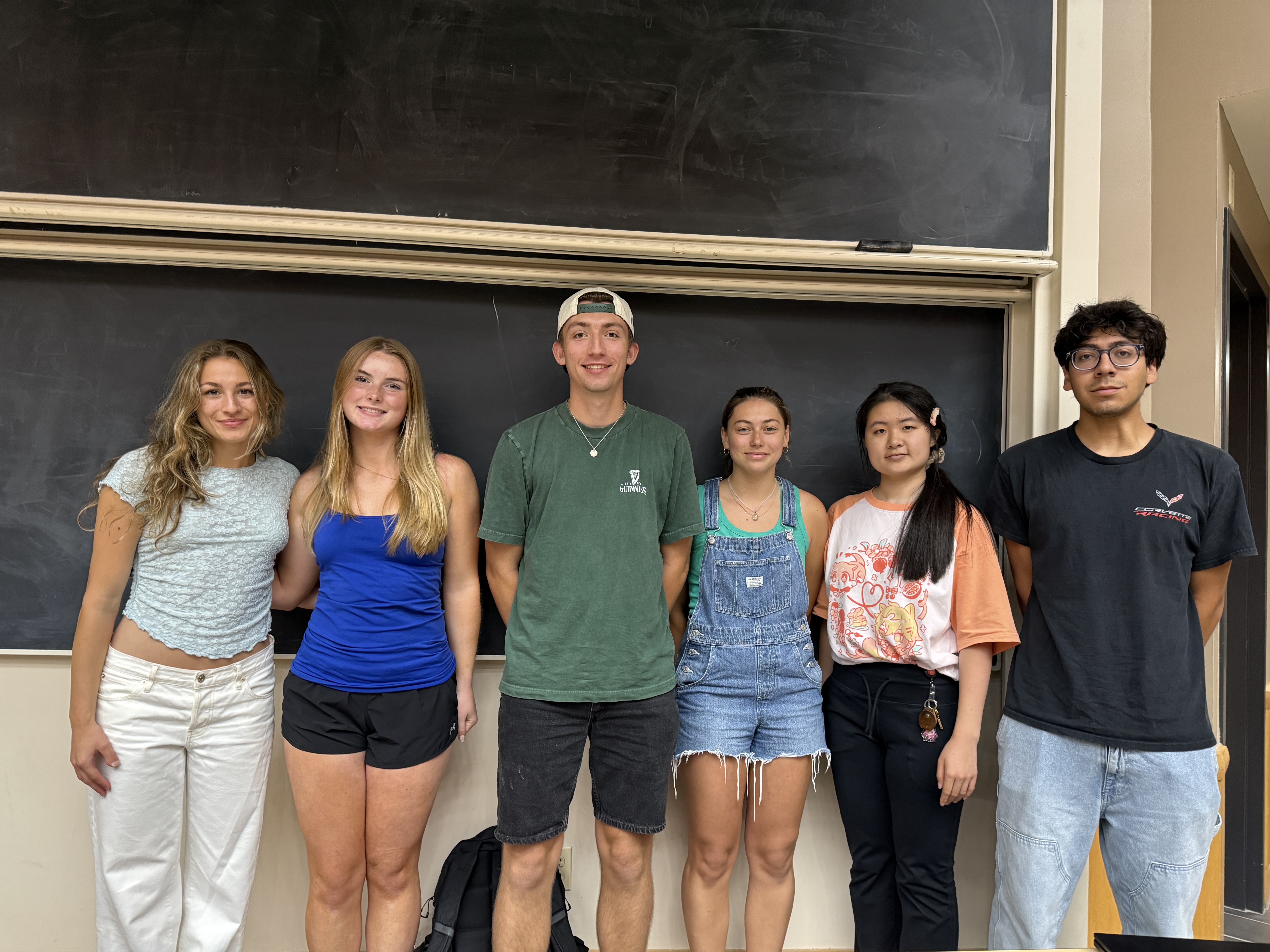 Team Photo: Ava Hodgson, Presley Stellflue, Pierson Trapskin, Sonja Pionek, Allie Ma, Matthew Casas
