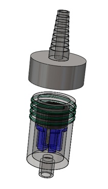 Solidworks image of our final prototype
