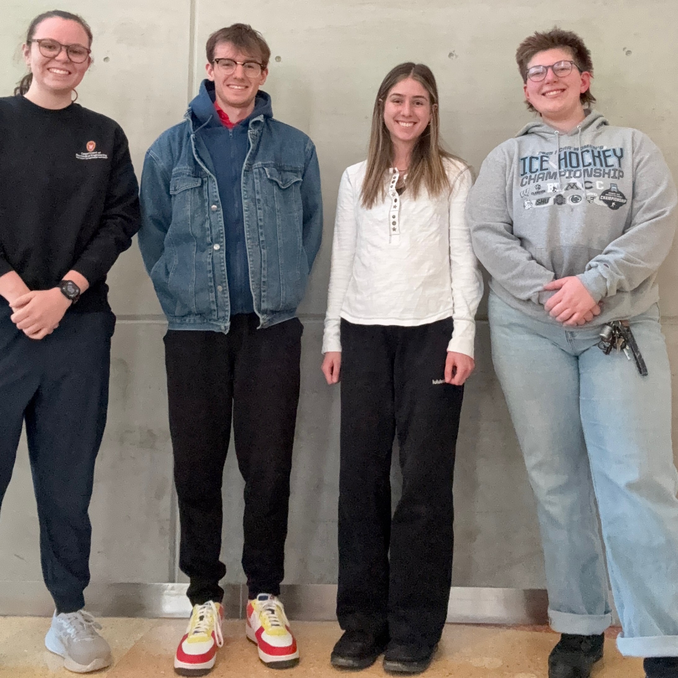 Team Photo: Sierra, Kalob, Avery, Alex