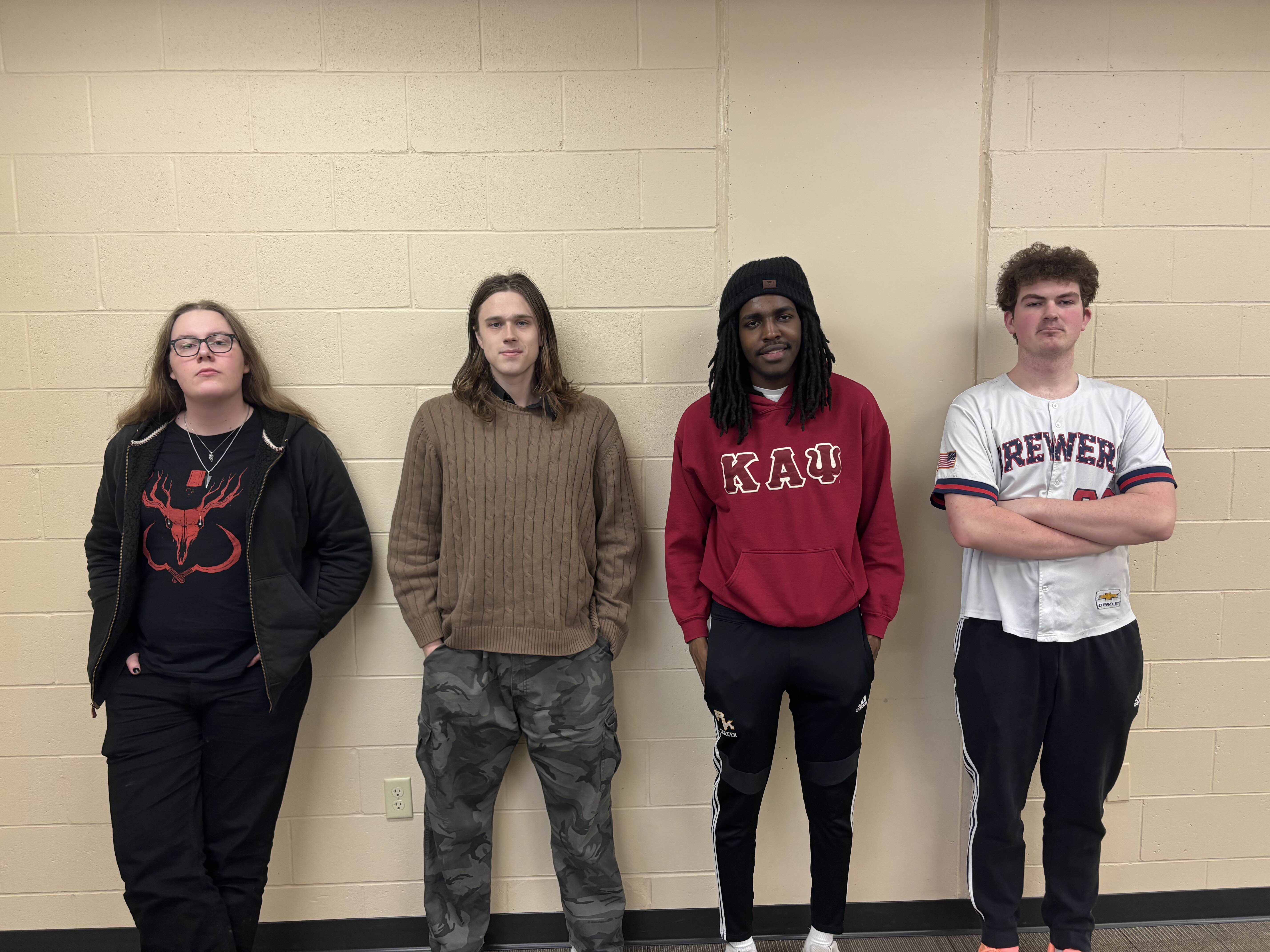 Team Members From Left to Right: Jakob Westin, Nikolai Hess, Mohammed Ibrahim, Nathan Knight