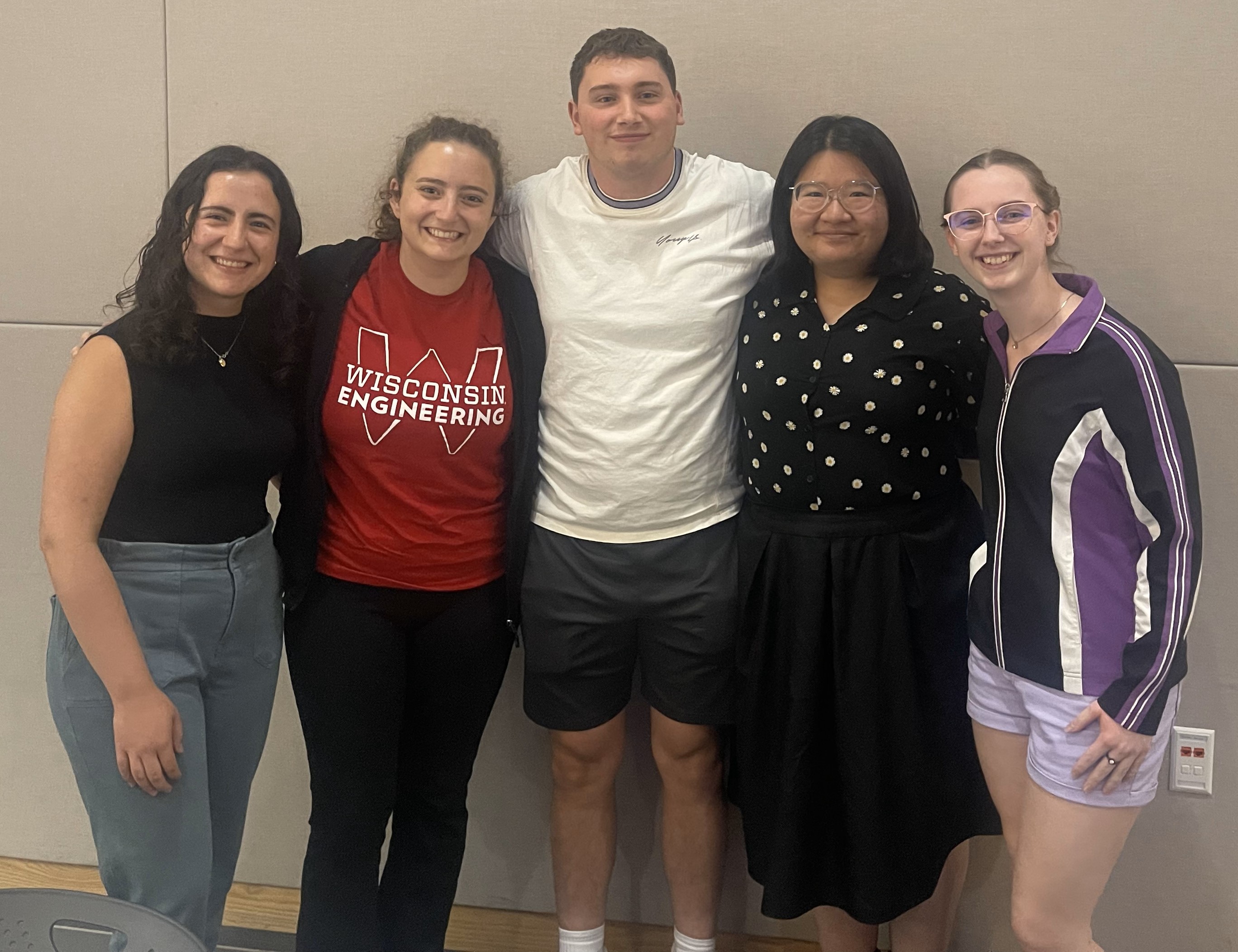 Ana Martinez, Julia Salita, Jayson Ohalloran, Althys Cao, and Emily Rhine