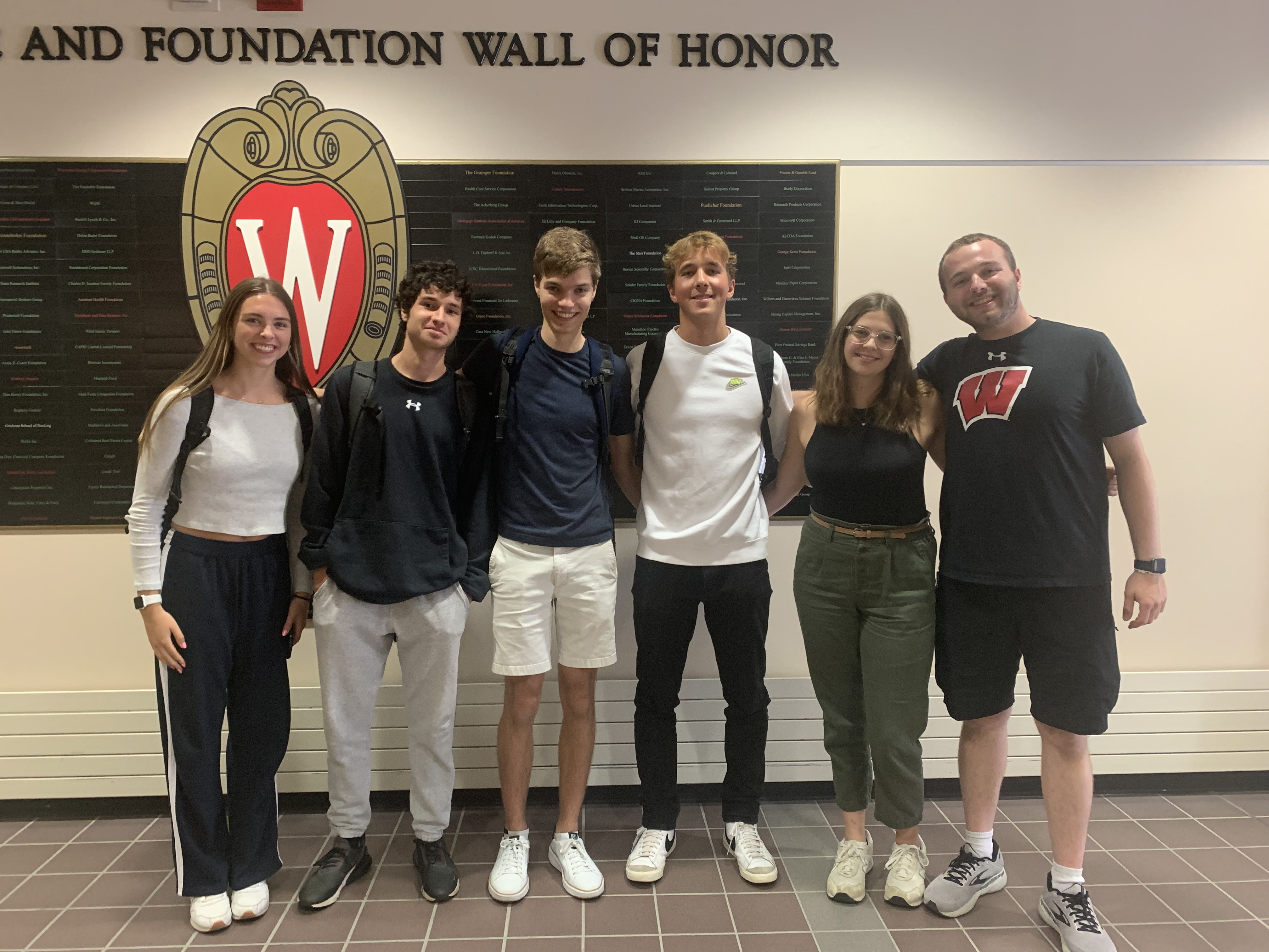 Our team, with students: Elle Heimer, Maiwand Tarazi, Nathan Klauck, llia Mikhailenko, Maribel Glodowski, Jack Sperling