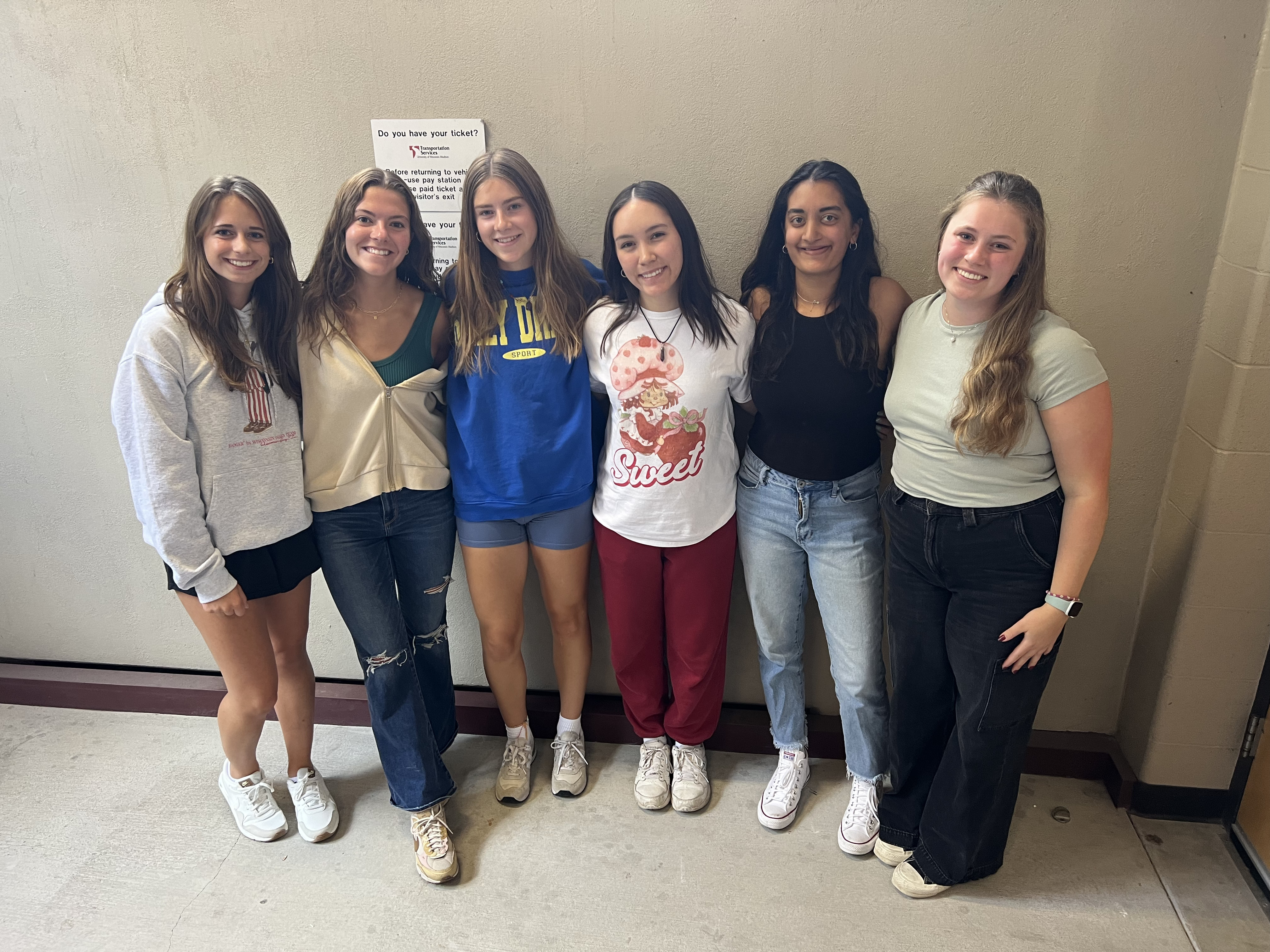 Our Team (Names left to right): Kate Hiller, Ella Zimmermann, Evelyn Ojard, Alexis DePuydt, Ruhi Nagarkatte, Emma Hellberg