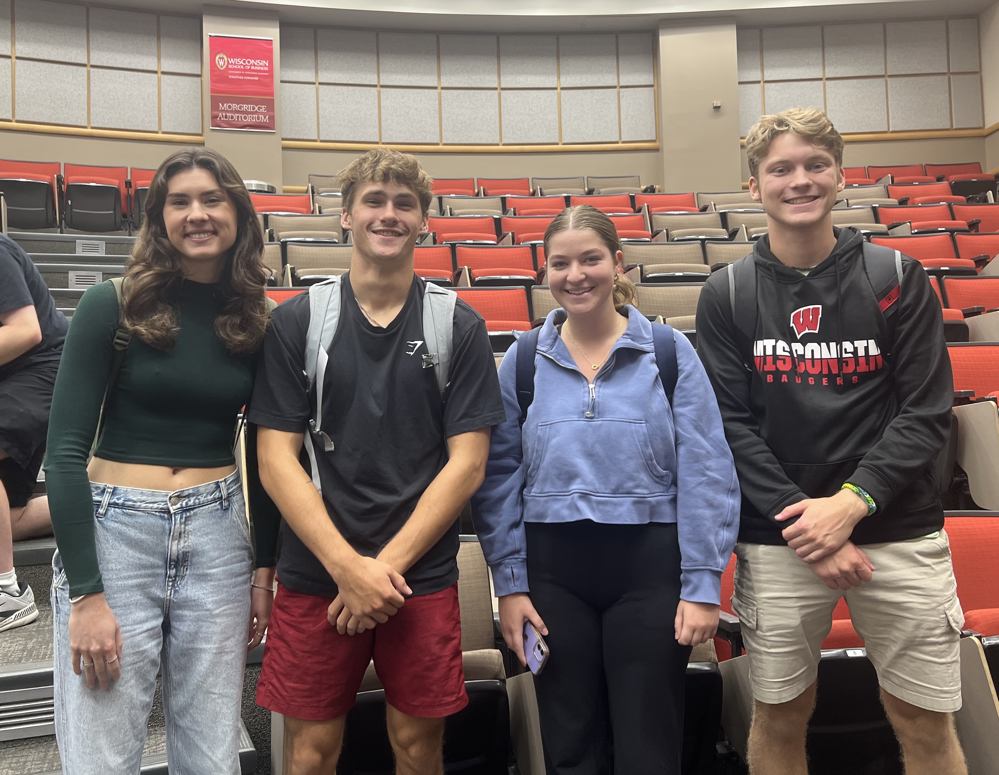 Team Picture: Gabriela, Jack, Gracie, and Kyle