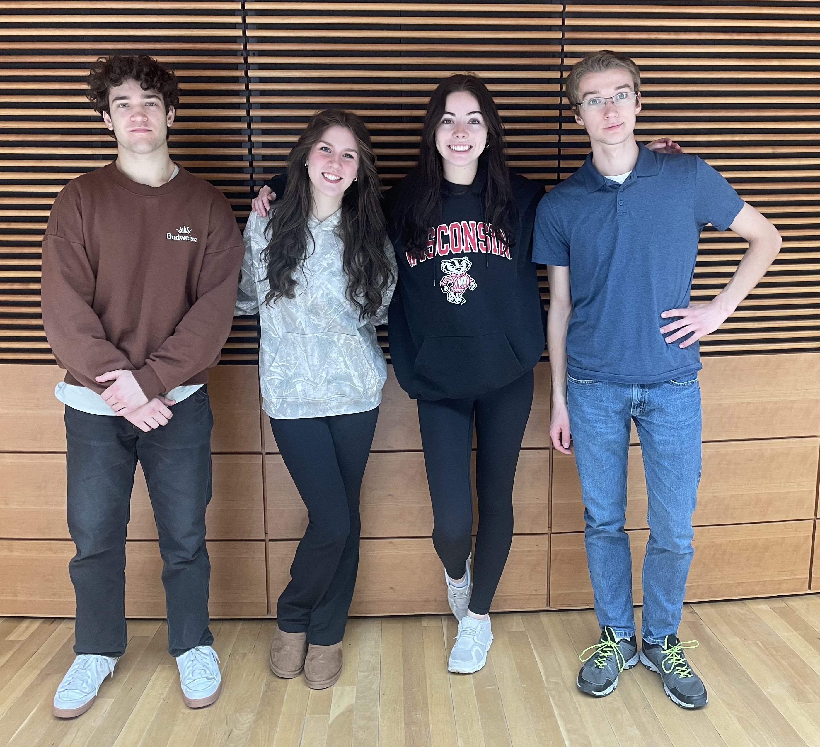 Left to Right: Yair Ben Shaul, Elle Thom, Elaina Rizzo, Timothy Mandler