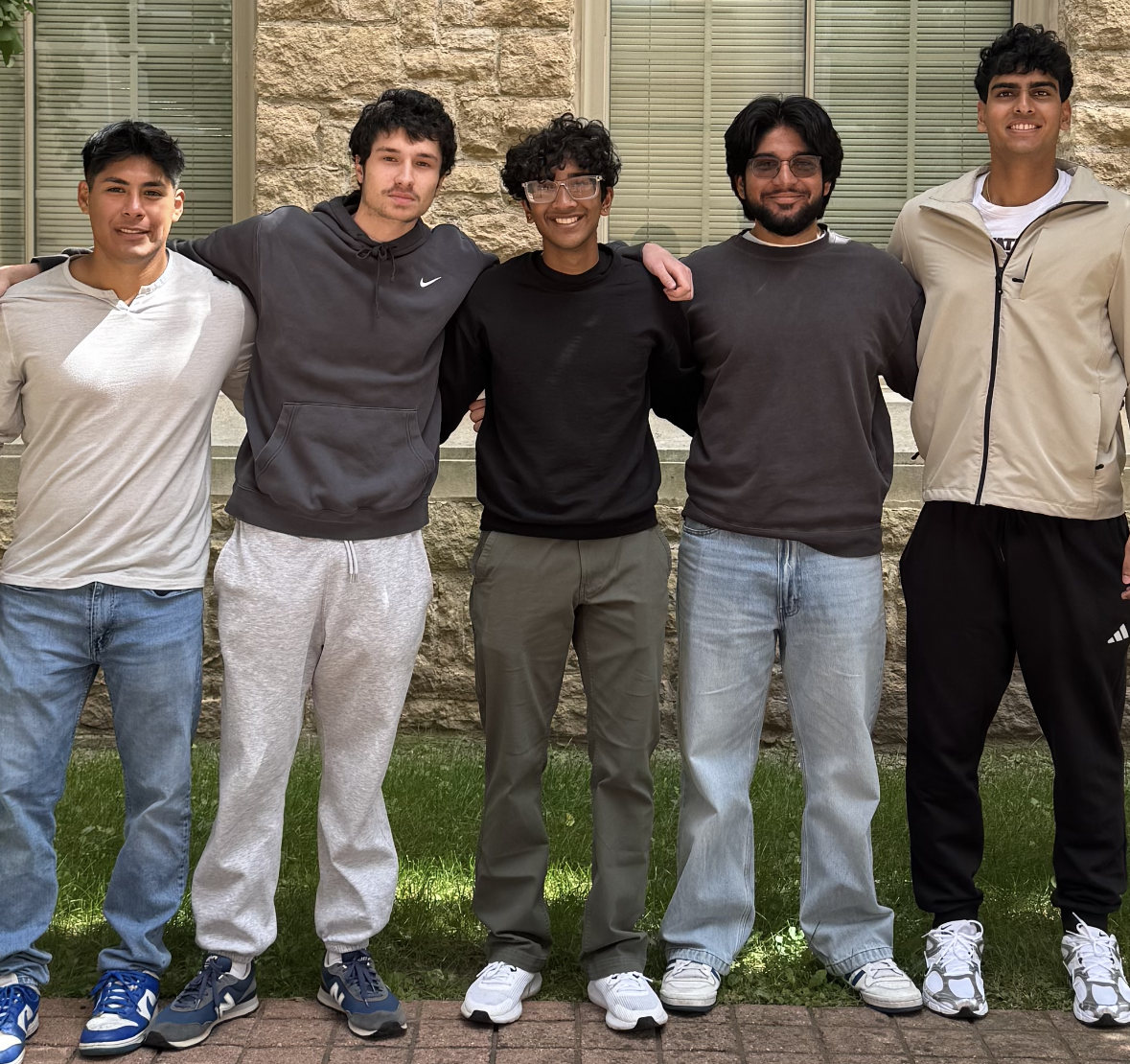 Our team, with students: Adrian Cruz-Perez, Maiwand Tarazi, Rohit Raghunathan, Zakki Mirza, Saketh Peddireddy