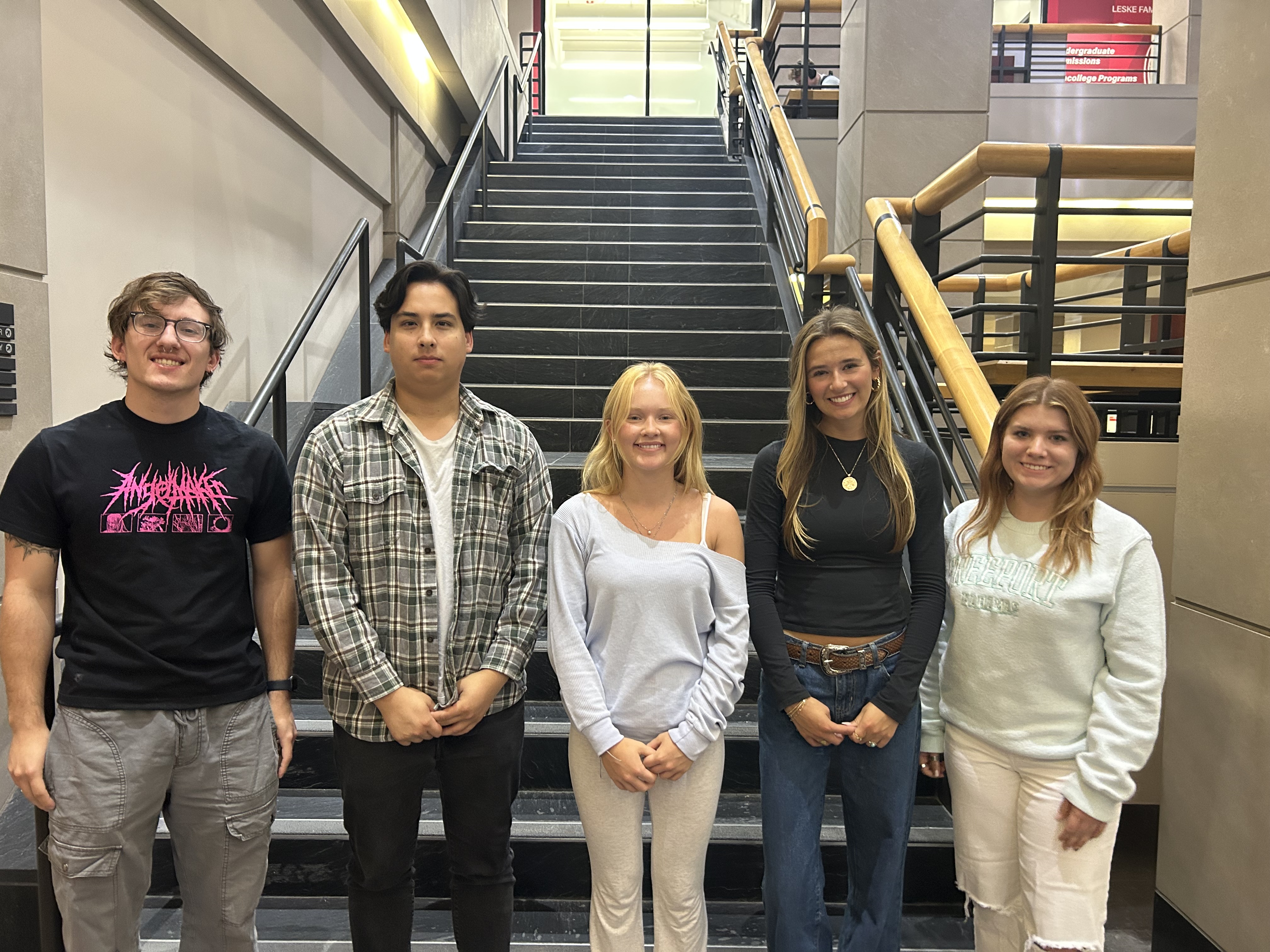 Gabriel Klenner, David Diancin, Lucy McArdle, Lauren Hain, Sydney Smith