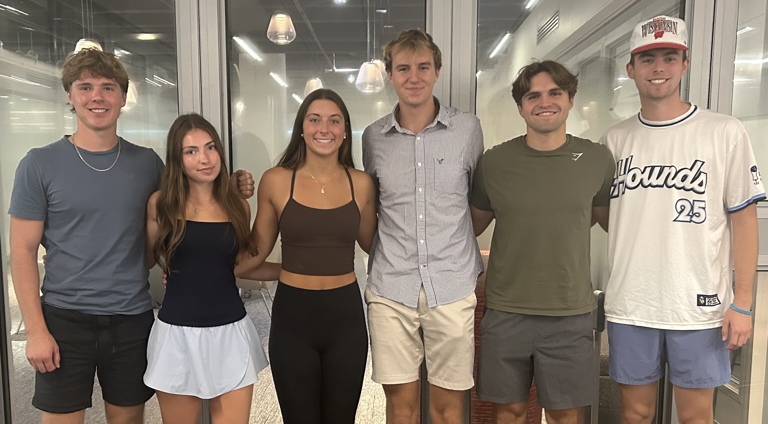 Team Photo: (left to right) Nick Lau, Landra Ream, Katherine Cheesebro, Patrick Trihey, Chris Decorte, Charles Andorfer