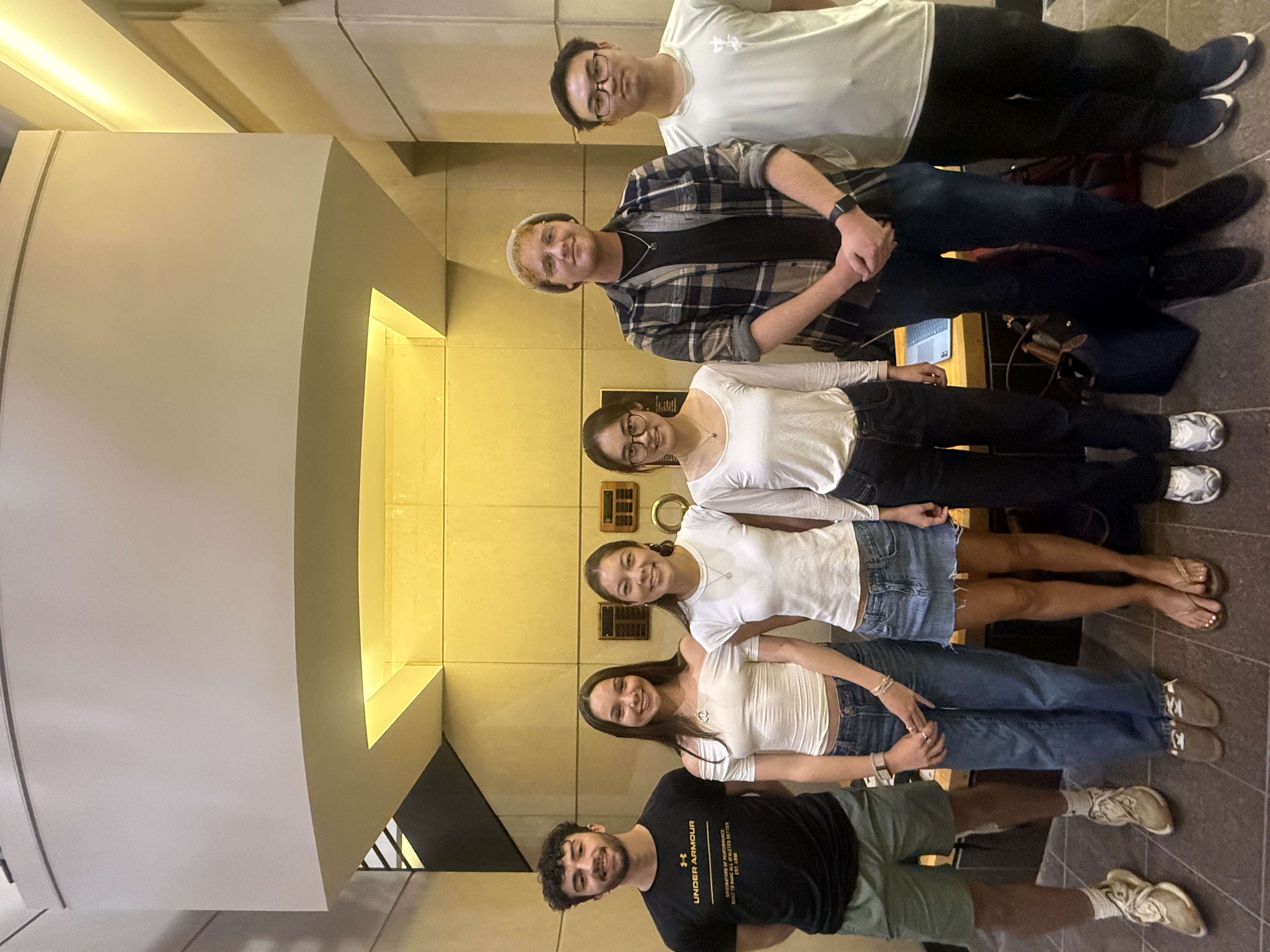 Samuel Glanville, Katie Wright, Noelle Johnston, Yisi Yang, Leo Thayer, Steve Lee